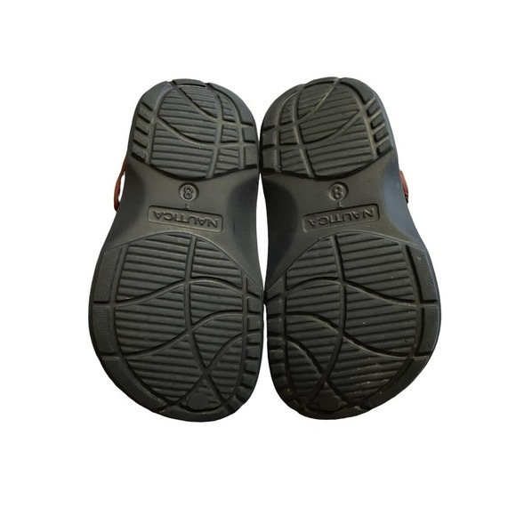 Nautica Kids Sports Clogs Sandals Beach Garden Shoe Blue Toddler Boy 8 - Picture 6 of 9